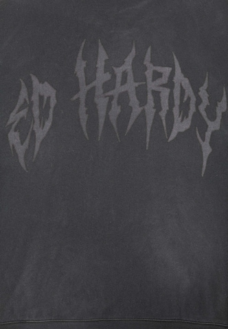 Ed Hardy Tréning dzseki 'Skelett in Säure' - szürke