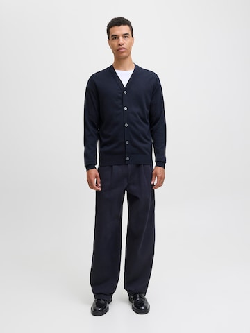 Geacă tricotată de la JACK & JONES pe albastru