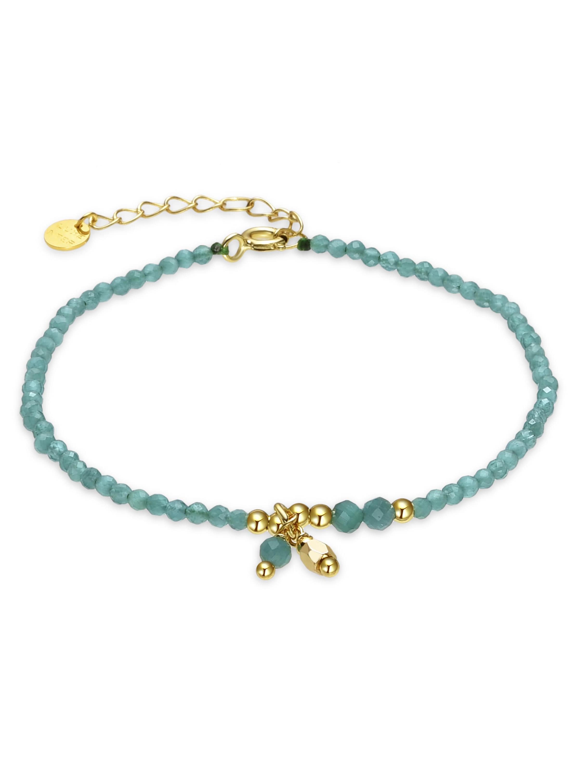 Luxenter - Pulsera 'Bialak' en verde: frente