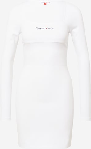 Tommy Jeans Dress 'Serif' in White: front