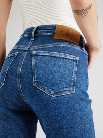Calvin Klein Jeans Skinny Džíny – modrá