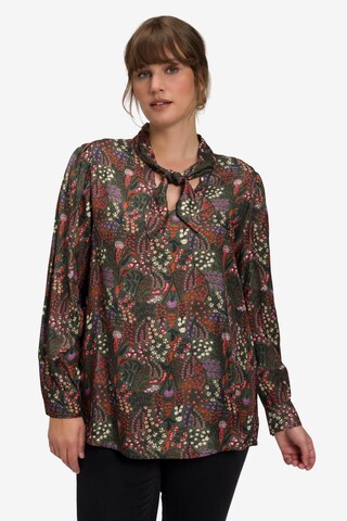 Ulla Popken Blouse in Gemengde kleuren: voorkant