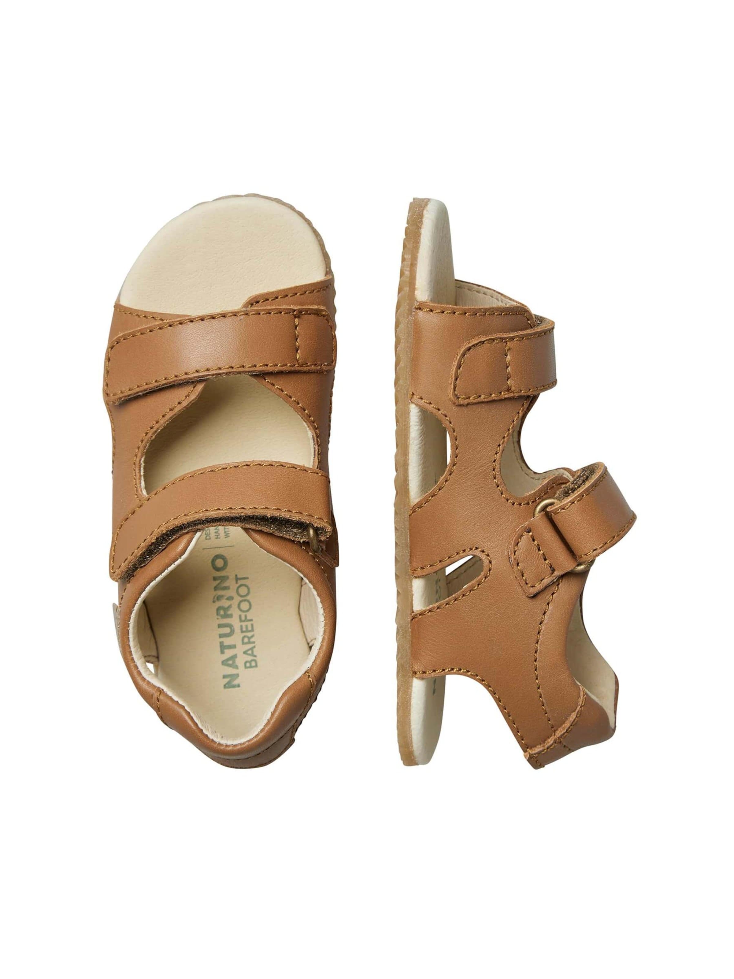 NATURINO Open shoes 'BAREFOOT SKYREC DE GEANT' in Beige