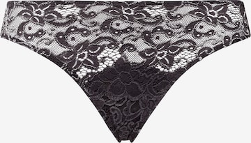 Slip ' Moments ' Hanro en noir : devant