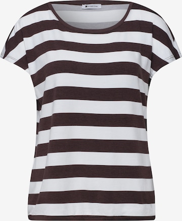STREET ONE Shirt in Brown: front