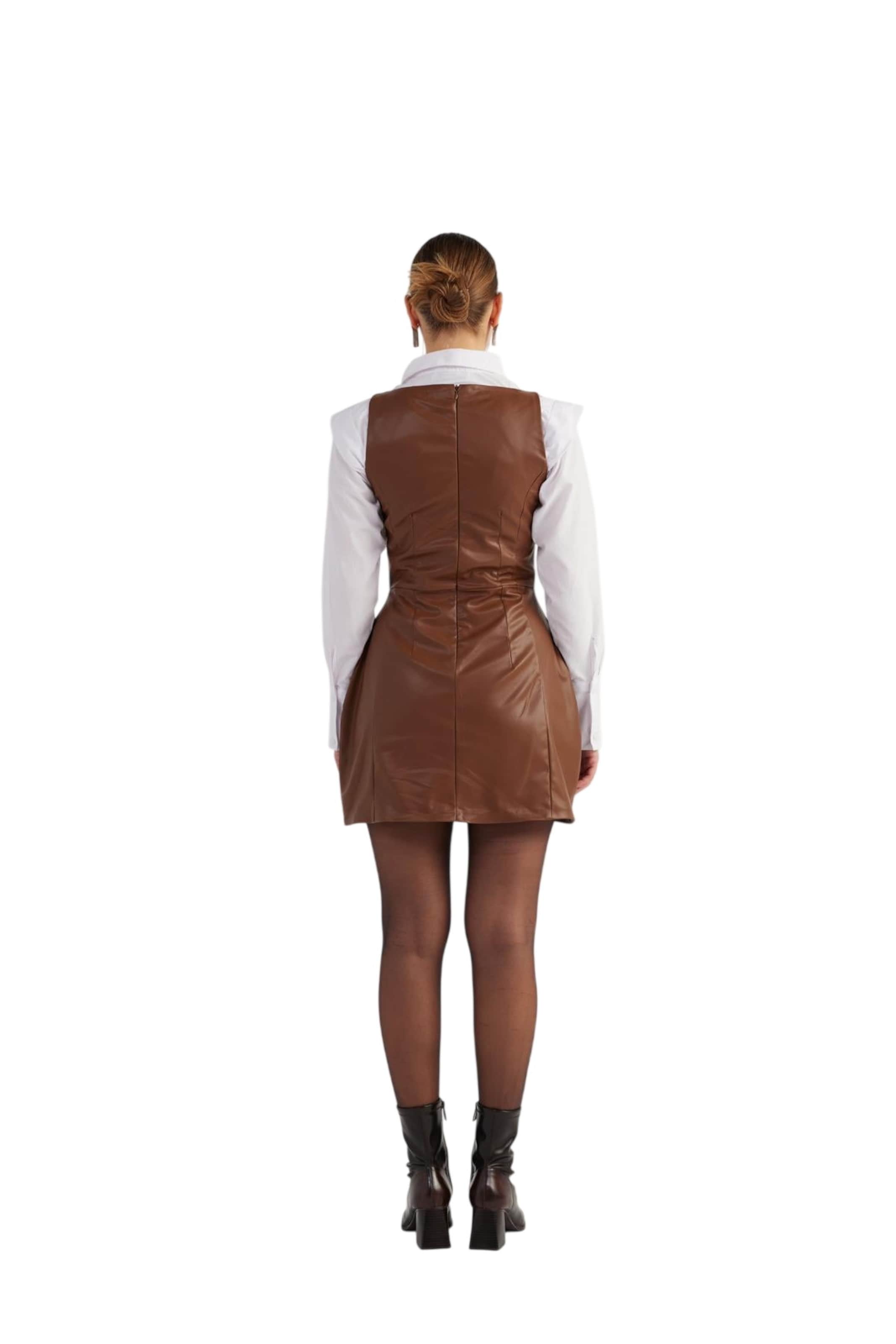 Robe HOLLY LOLLY en marron