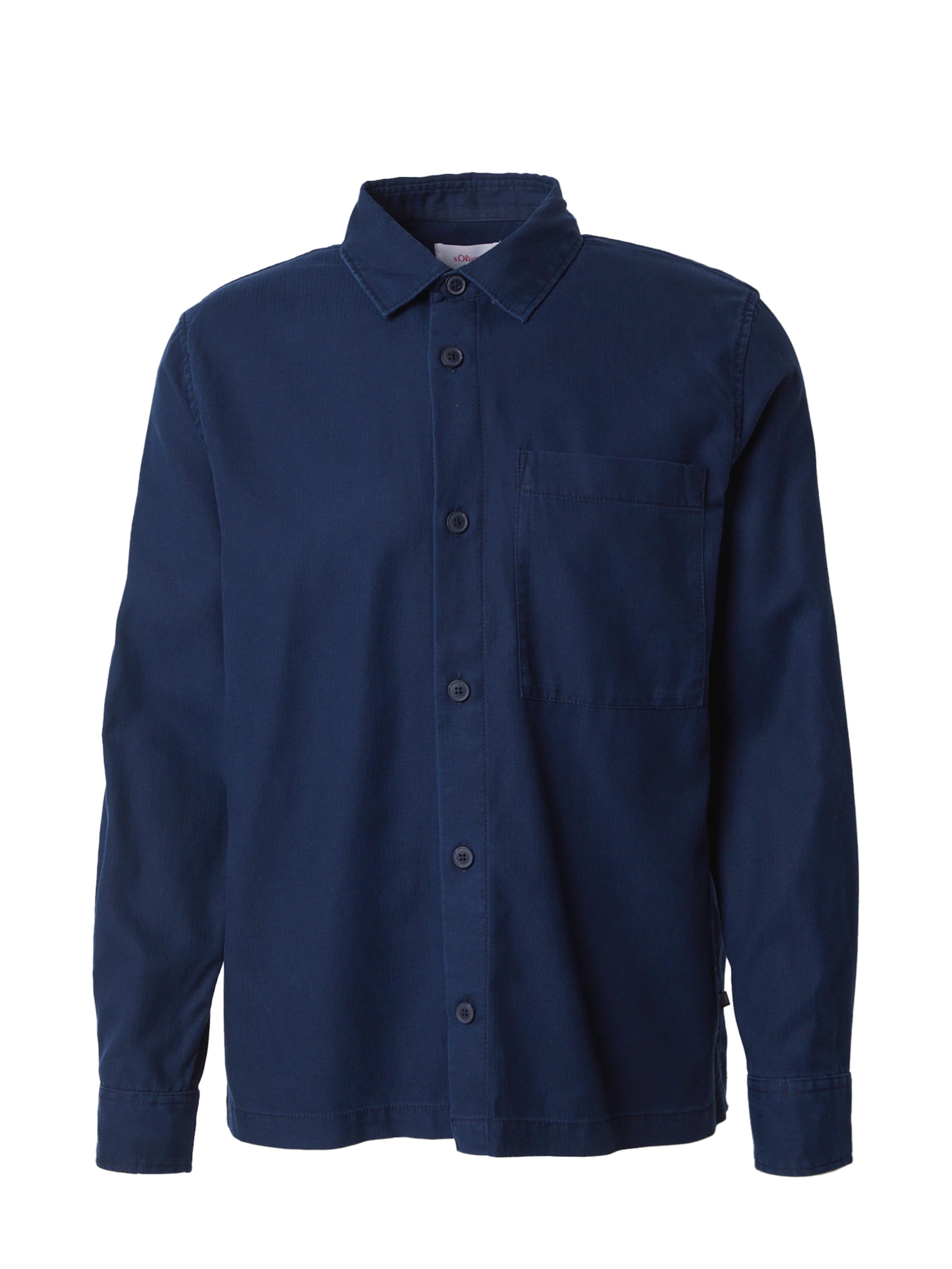 Chemise s.Oliver en bleu : devant