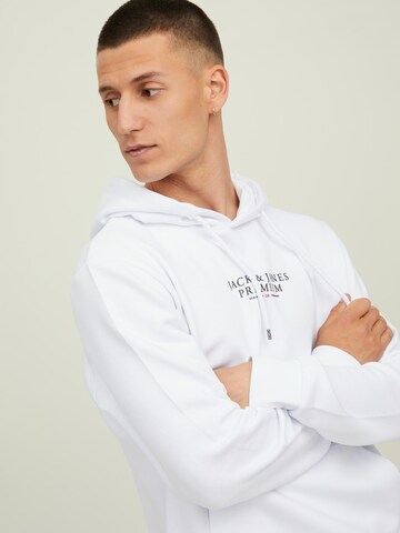 Sweat-shirt 'Archie' JACK & JONES en blanc