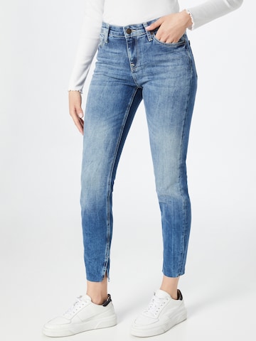 Soccx Slimfit Jeans 'HE:NY' in Blauw: voorkant