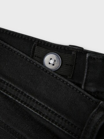 NAME IT regular Jeans i sort