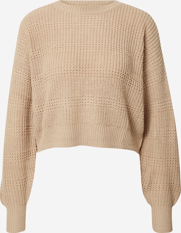 VERO MODA Sweater 'MAYA' in Brown: front
