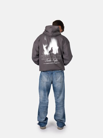 Crystal Paris Sweatshirt 'Wolf' in Grey