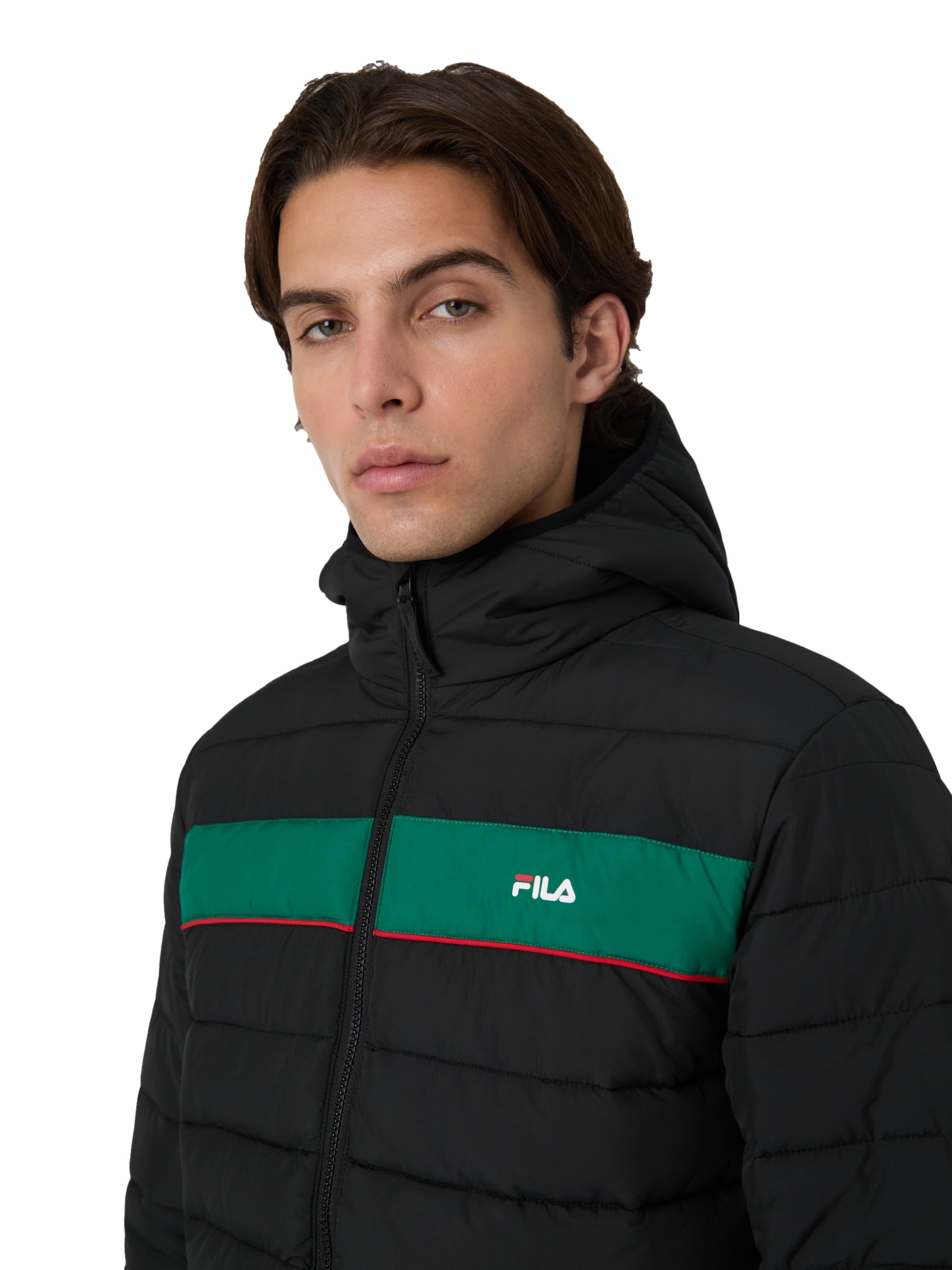FILA Winterjas 'ALPIGNANO' in Zwart