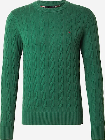 TOMMY HILFIGER Свитер 'CLASSIC' в Зеленый: спереди
