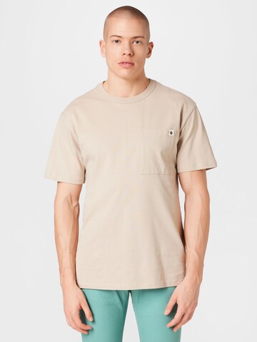 T-Shirt anerkjendt en beige : devant