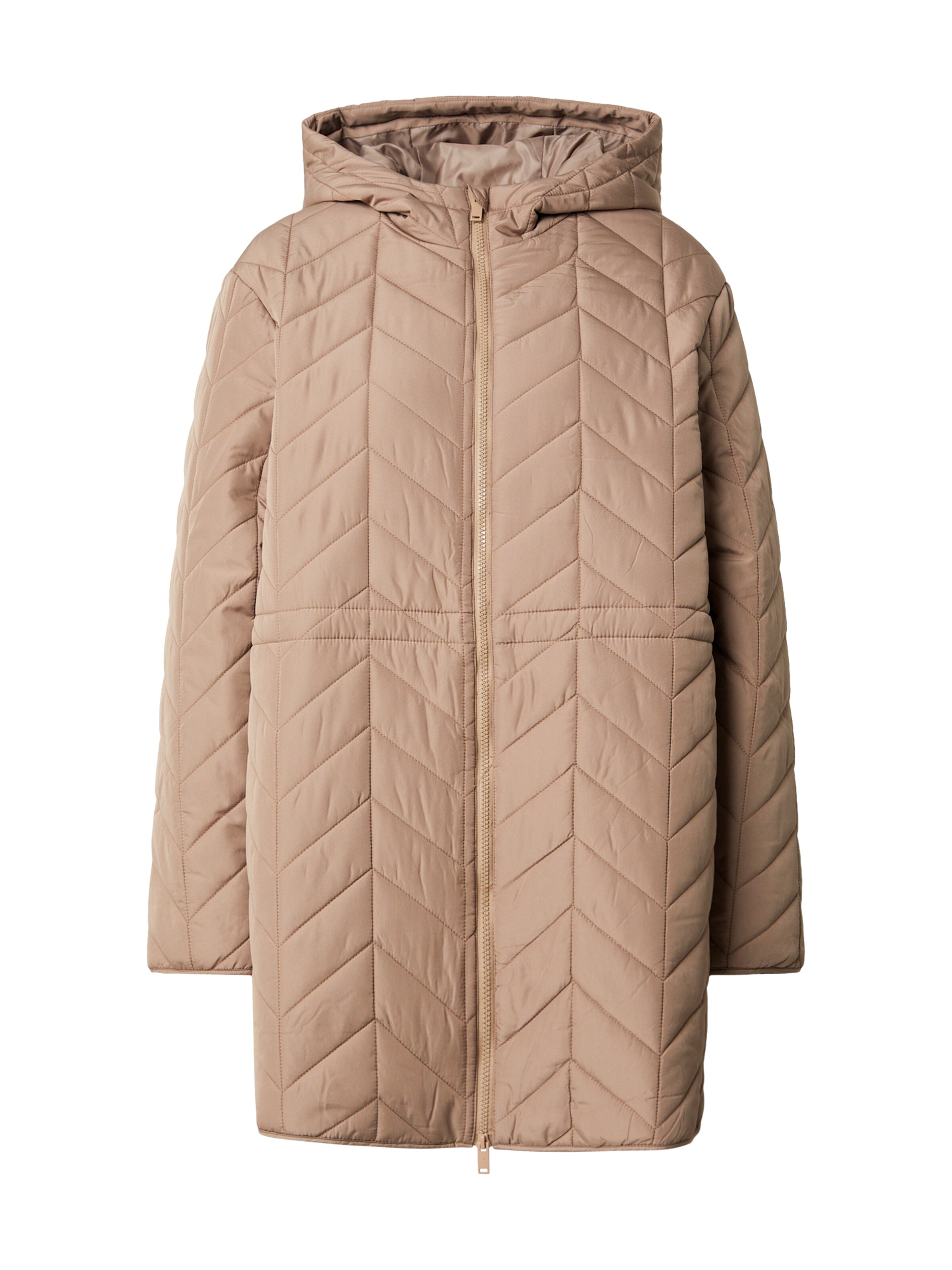 PIECES Välikausitakki 'PCJASMIN' värissä harmaa: etupuoli