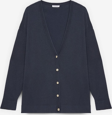 Fiorella Rubino Knit cardigan in Blue: front