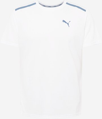 PUMA Funkční tričko – bílá: přední strana