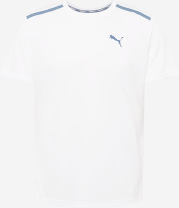 PUMA Performance Shirt in White: front