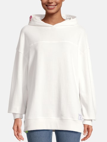 salzhaut Sweatshirt 'Leesgood' in Wit