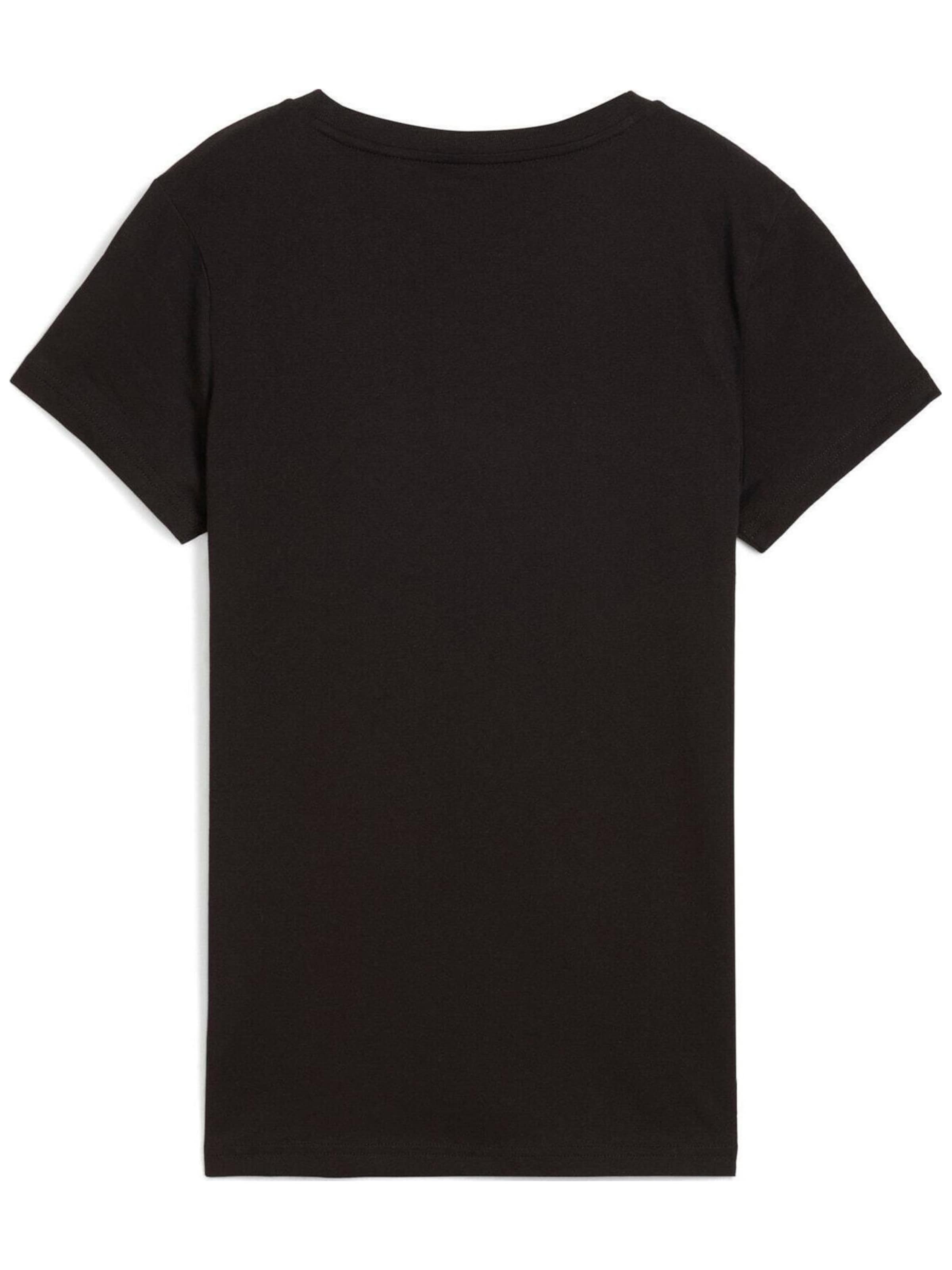 PUMA - Camiseta 'Puma Ess Small No. 1 Logo Tee' en negro