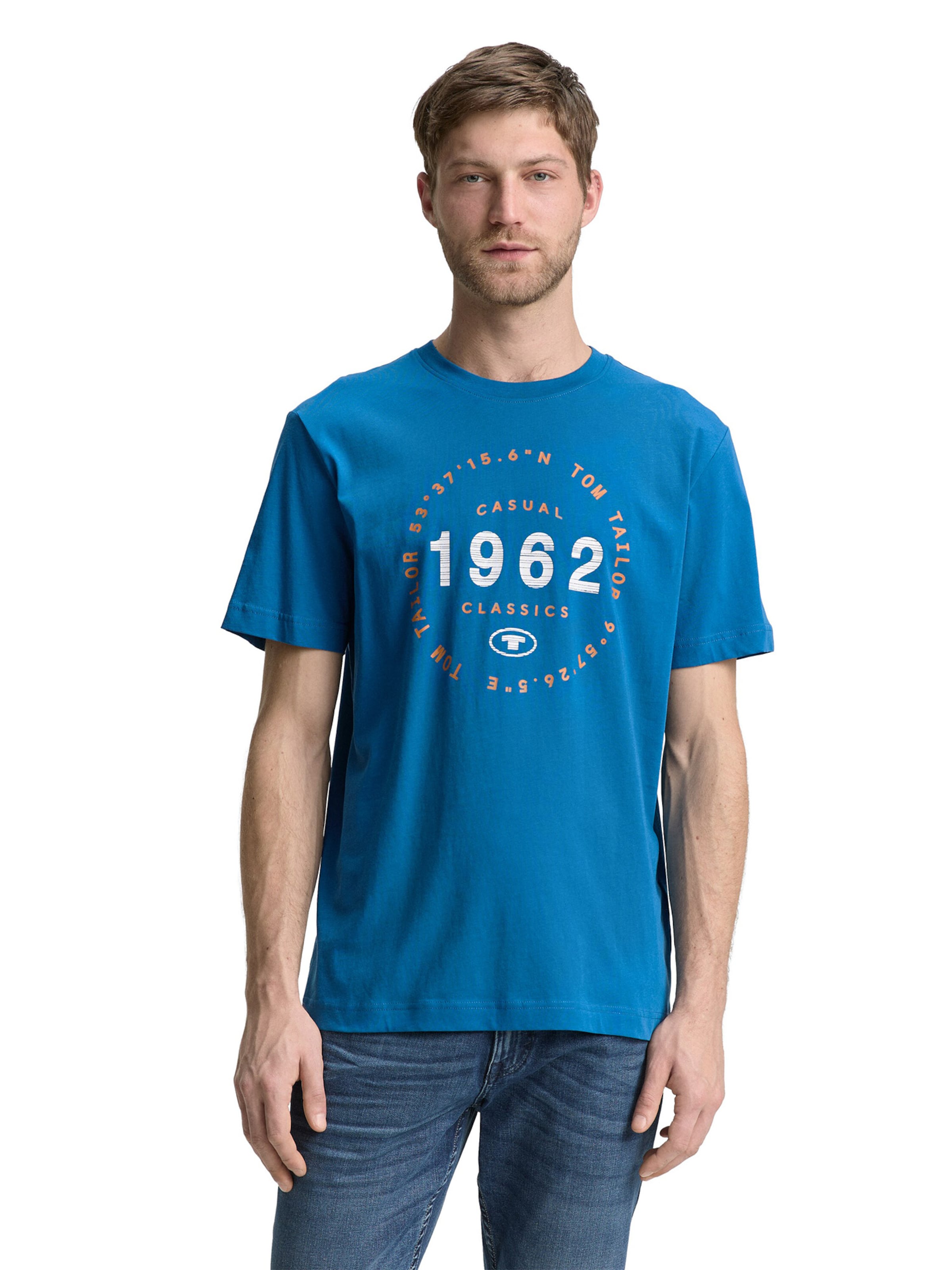 Maglietta di TOM TAILOR in blu: frontale