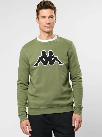 KAPPA Sweatshirt 'Airvit' in Grün: Vorderseite