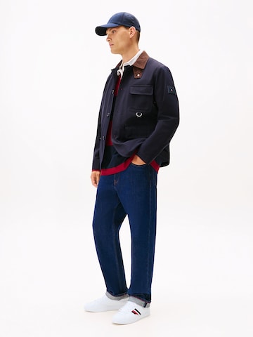 TOMMY HILFIGER Sneakers laag 'Icon Signature Tape Court' in Wit