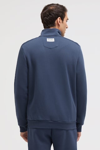 CAMP DAVID Zip-Up Hoodie in Blue