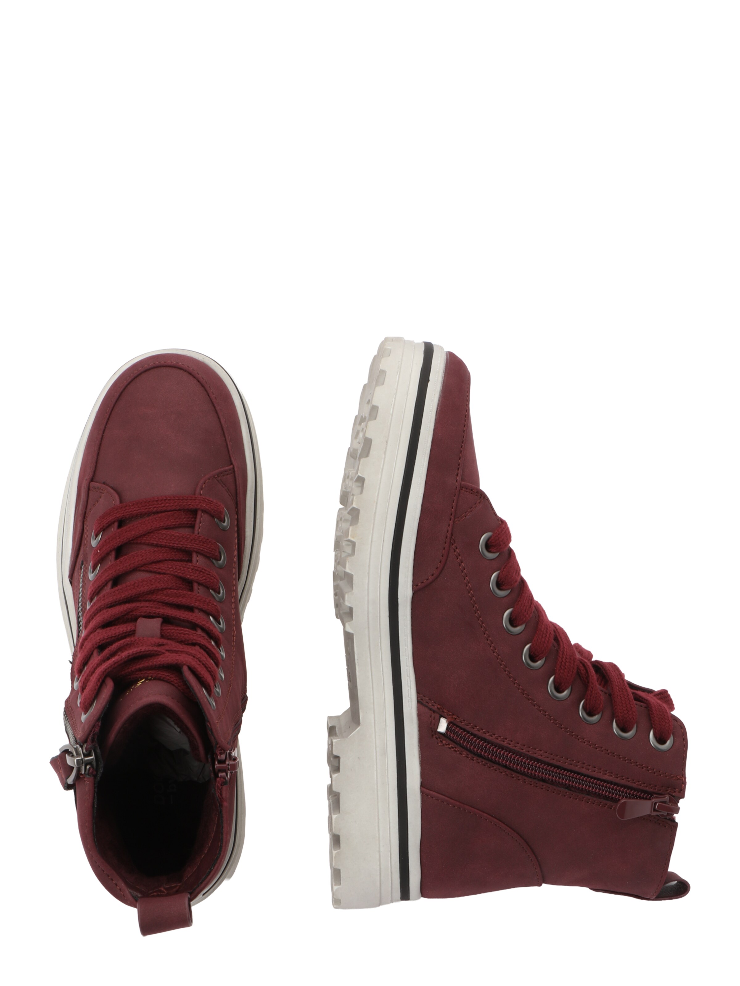 sarkans Dockers by Gerli Sienamie zābaki: no sāniem