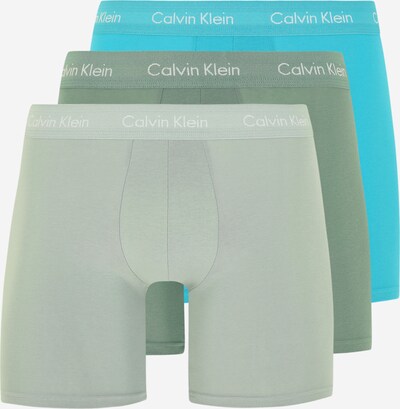 Calvin Klein Underwear Boxerky - aqua modrá / khaki / pastelově zelená / bílá, Produkt