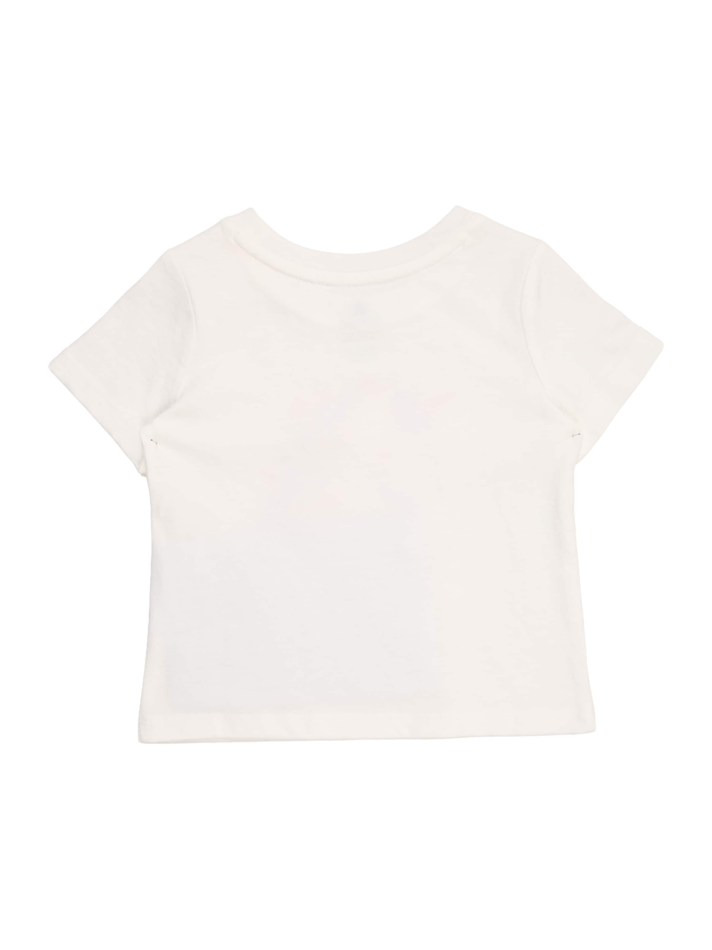 GAP Тениска 'SPRING' в бяло