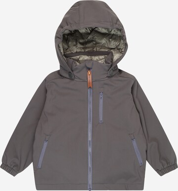 MINI A TURE Winter Jacket 'Adyan' in Grey: front