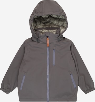MINI A TURE Winter Jacket 'Adyan' in Grey: front