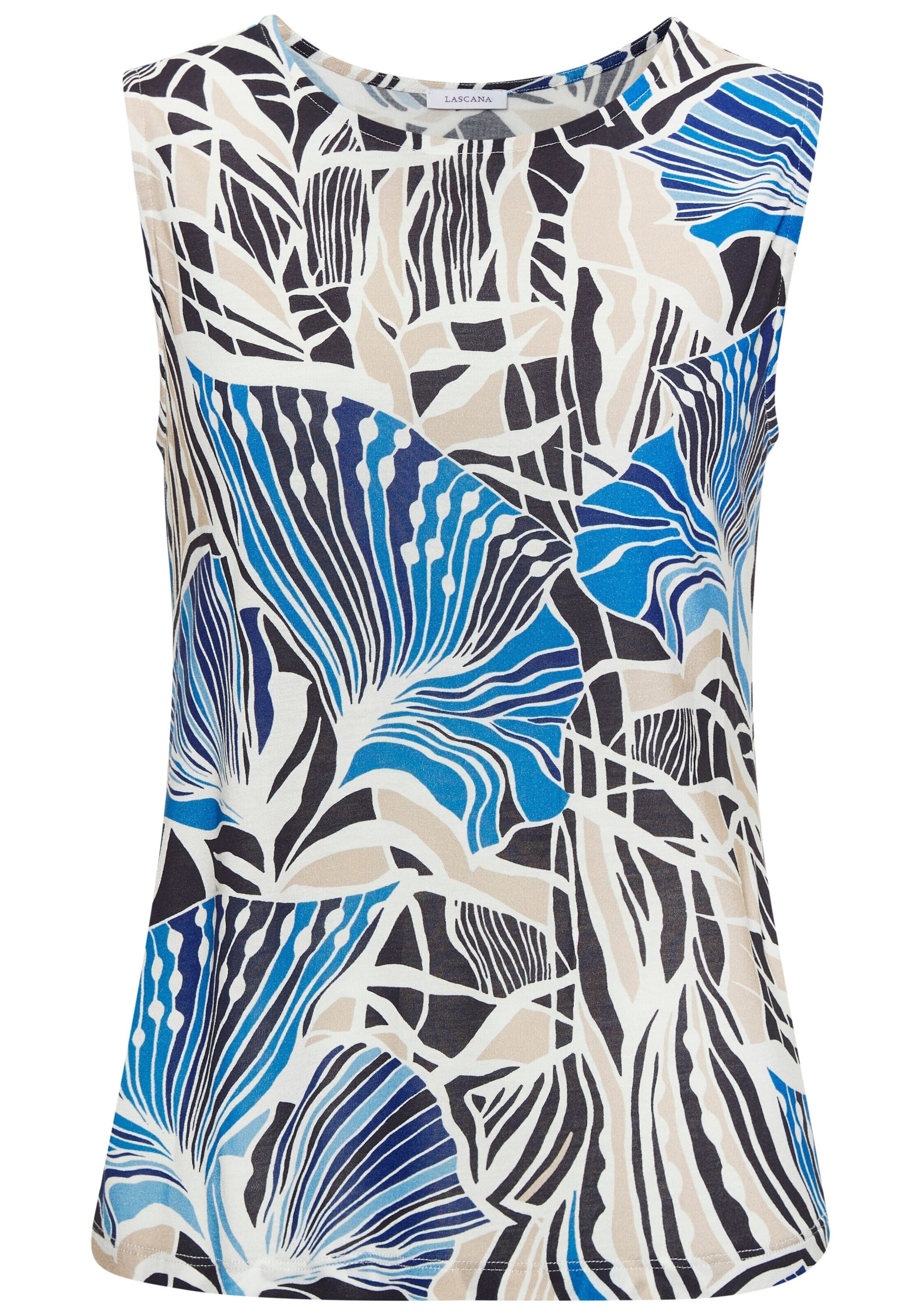 LASCANA Top - Modrá: predná strana