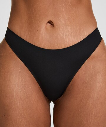 Hunkemöller String in Schwarz: Vorderseite