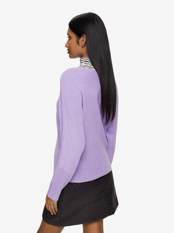 ESPRIT Пуловер в лилав