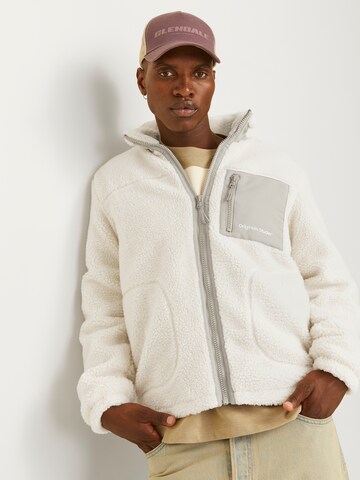 JACK & JONES - Chaqueta de entretiempo 'JORVESTERBRO' en blanco