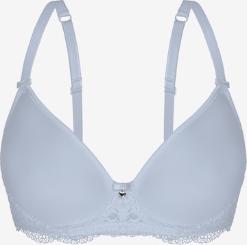 Soutien-gorge 'BEAUTIFUL ROSE' sassa en bleu : devant