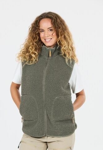 Whistler Fleeceweste 'Pioneer' in Grün: Vorderseite