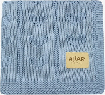 Aliap Baby blanket in Blue: front