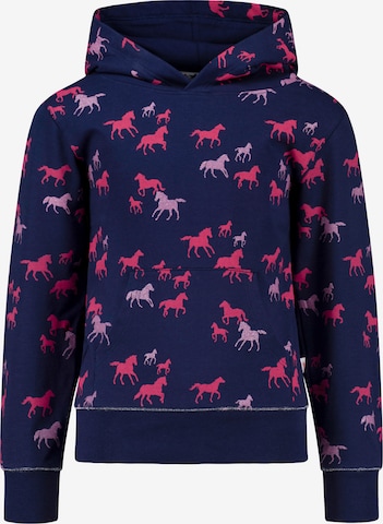SALT AND PEPPER Sweatshirt 'Horse' in Blau: Vorderseite