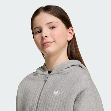 Giacca di felpa di ADIDAS ORIGINALS in grigio