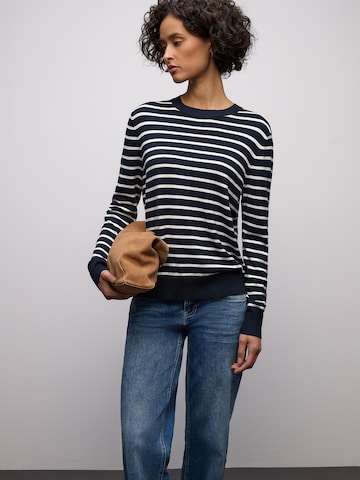 STREET ONE Pullover in Blau