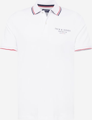 JACK & JONES Shirt 'ASTON' in White: front