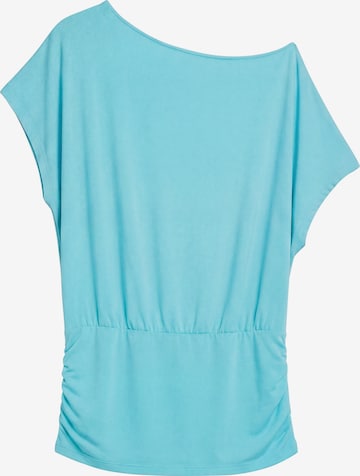 Pull&Bear T-shirt i blå: framsida
