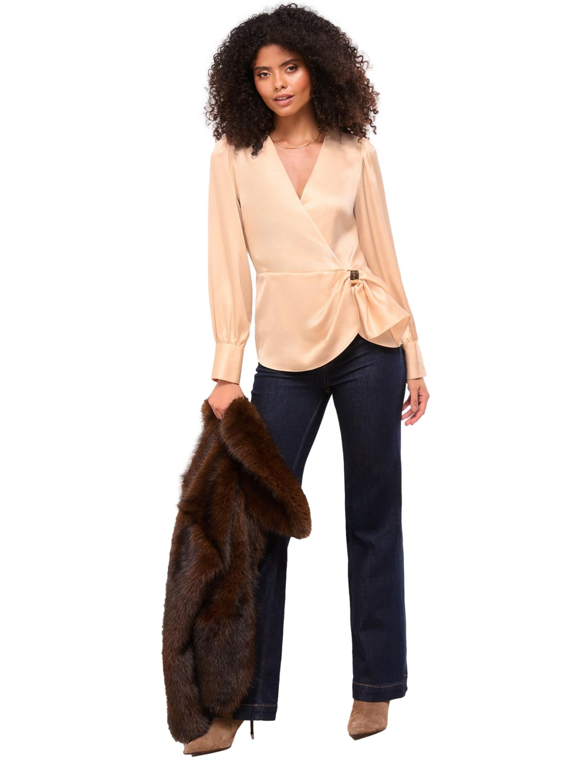 Camicia da donna di Lipsy in oro: frontale