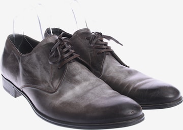 DOLCE & GABBANA Halbschuhe 42 in Braun: Vorderseite