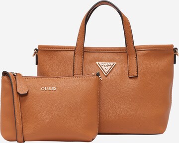 GUESS Handtasche 'LATONA' in Braun