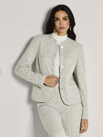 Blazer MADELEINE en blanc : devant